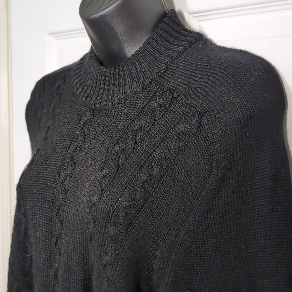 Vintage Parkhurst Wool  Cable Knit Sweater Size Medium